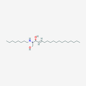Chemical structure of N-Octylsphingosine