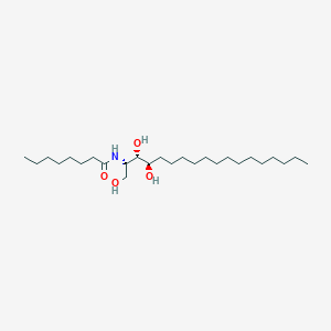 Chemical structure of N-Octanoylphytosphingosine