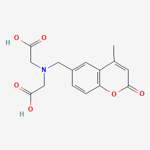 Chemical structure of Calcein Blue