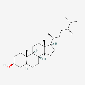 Chemical structure of Campestanol