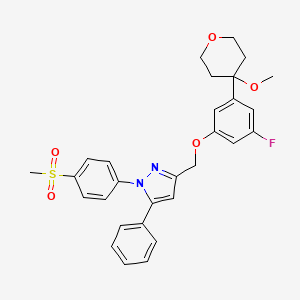 Chemical structure of CAY10416