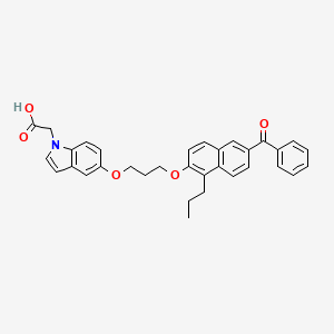 Chemical structure of CAY10573