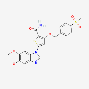 Chemical structure of CAY10575