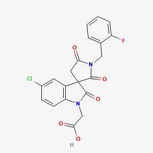 Chemical structure of CAY10597