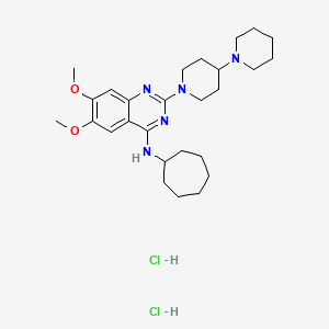 Chemical structure of C 021 dihydrochloride