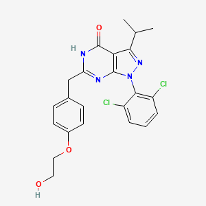 Chemical structure of CDK/CRK Inhibitor