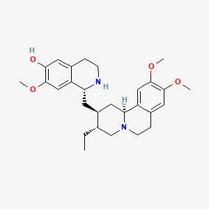 Chemical structure of Cephaeline