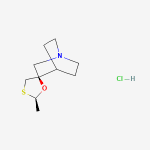 Chemical structure of Cevimeline (hydrochloride)