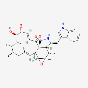 Chemical structure of Chaetoglobosin A