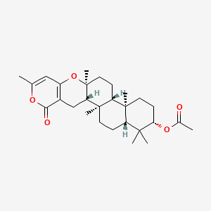 Chemical structure of Chevalone B