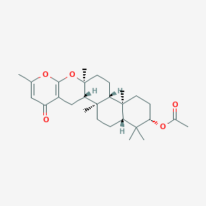 Chemical structure of Chevalone C