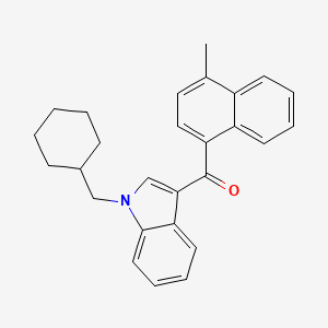 Chemical structure of CHM-122