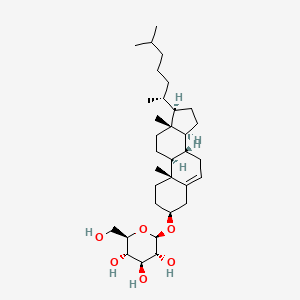 Chemical structure of Cholesterol β-D-Glucoside