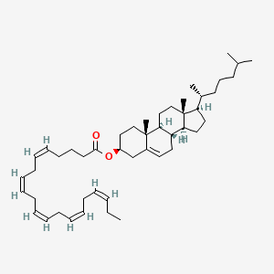 Chemical structure of Cholesteryl Eicosapentaenoate