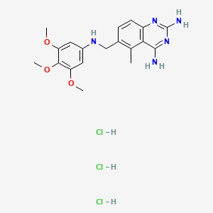 Chemical structure of CI-898 (hydrochloride)