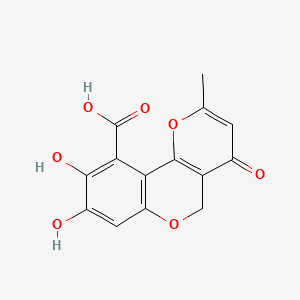 Chemical structure of Citromycetin