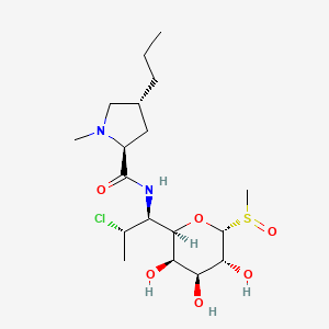 Chemical structure of Clindamycin Sulfoxide