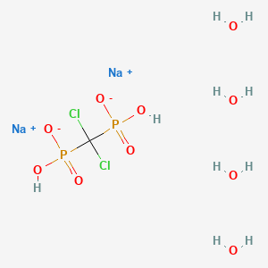 Chemical structure of Clodronate Disodium