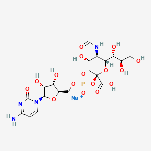 Chemical structure of Cmp-nan sodium salt