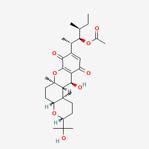 Chemical structure of Cochlioquinone A