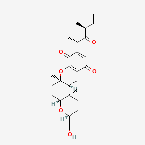 Chemical structure of Cochlioquinone B