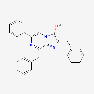 Chemical structure of Coelenterazine 400a