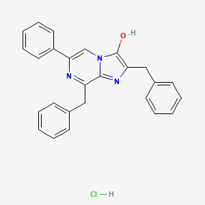 Chemical structure of Coelenterazine 400a (hydrochloride)