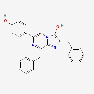 Chemical structure of Coelenterazine h