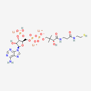 Chemical structure of Coenzyme A (lithium salt)
