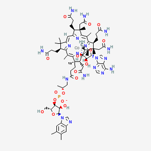 Chemical structure of Cobamamide