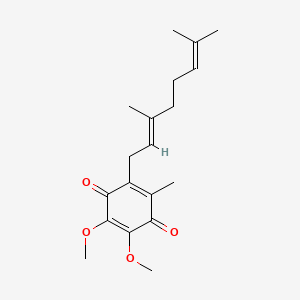 Chemical structure of Coenzyme Q2
