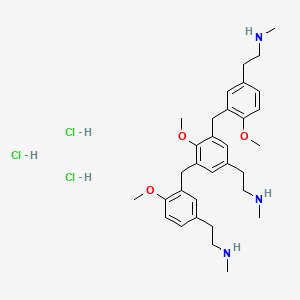 Chemical structure of Compound 48/80 (hydrochloride)