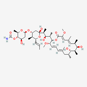 Chemical structure of Concanamycin B