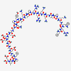 Chemical structure of Corticostatin (human) (trifluoroacetate salt)
