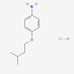 Chemical structure of CP-24879 hydrochloride