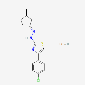 Chemical structure of CPTH6 (hydrobromide)