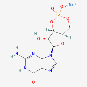 Chemical structure of Cyclic GMP