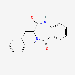 Chemical structure of Cyclopeptine