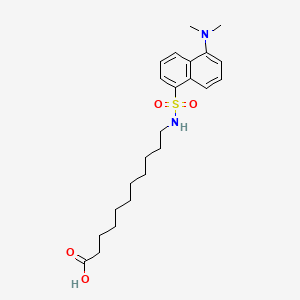 Chemical structure of DAUDA