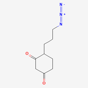 Chemical structure of DAz-2