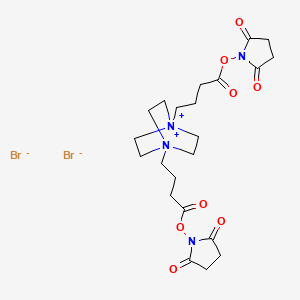 Chemical structure of DC4 Crosslinker
