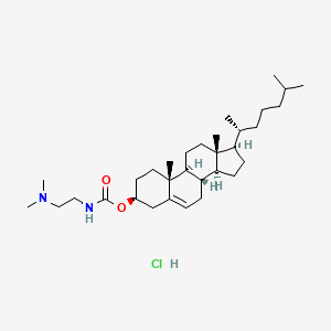 Chemical structure of DC-Chol (hydrochloride)