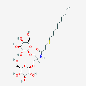 Chemical structure of DDG