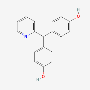 Chemical structure of Desacetyl Bisacodyl