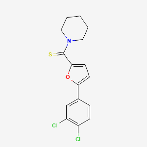 Chemical structure of DFPM