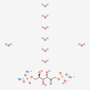Chemical structure of Fosfructose Trisodium