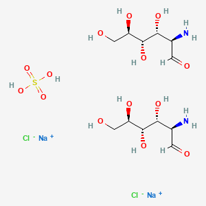 Chemical structure of Sodium N-sulfoglucosamine