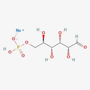 Chemical structure of d-glucose 6-phosphate sodium salt