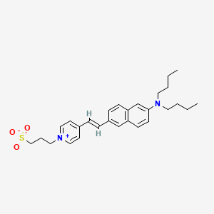 Chemical structure of Di-4-ANEPPS