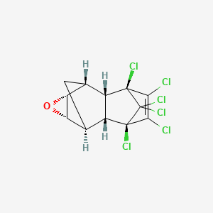 Chemical structure of Dieldrin